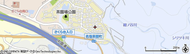 兵庫県西宮市名塩茶園町5周辺の地図