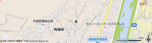 兵庫県姫路市広畑区西蒲田167周辺の地図