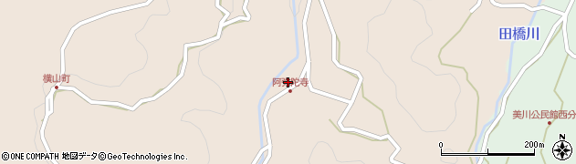 島根県浜田市横山町592周辺の地図