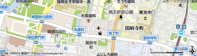 兵庫県姫路市大黒壱丁町周辺の地図