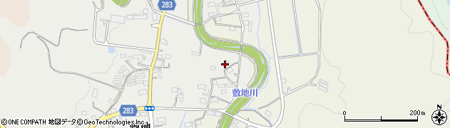 静岡県磐田市敷地839周辺の地図