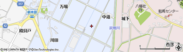 愛知県西尾市吉良町寺嶋周辺の地図