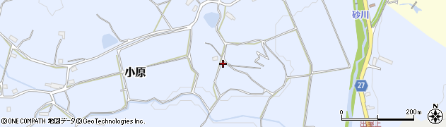 岡山県赤磐市小原134周辺の地図