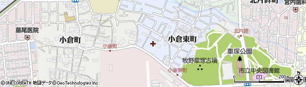 大阪府枚方市小倉東町5周辺の地図