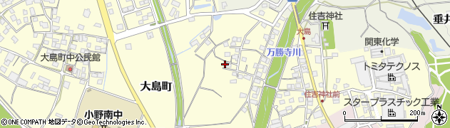 兵庫県小野市大島町1008周辺の地図