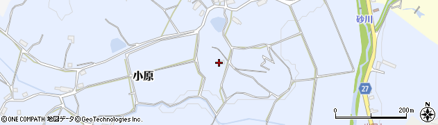 岡山県赤磐市小原624周辺の地図