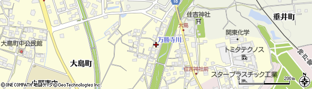 兵庫県小野市大島町1089周辺の地図