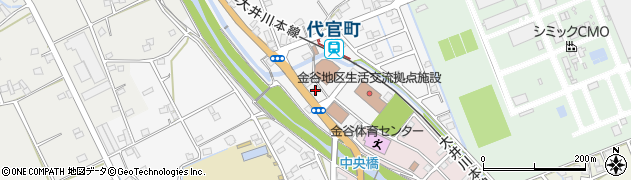 静岡県島田市金谷代官町3389周辺の地図