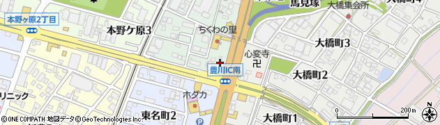 ＥＮＥＯＳ　ＥｎｅＪｅｔ　Ｄｒ．Ｄｒｉｖｅ豊川インターＳＳ周辺の地図