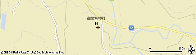御栗栖神社周辺の地図