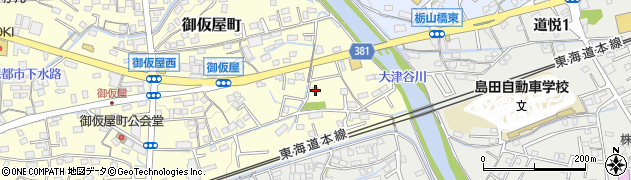 静岡県島田市御仮屋町7421周辺の地図