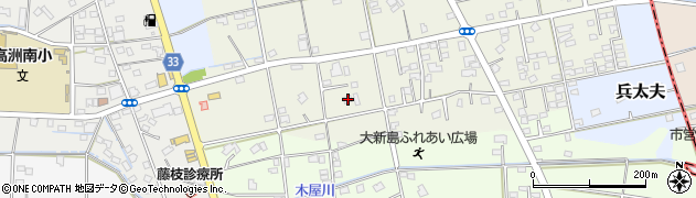 静岡県藤枝市与左衛門418周辺の地図