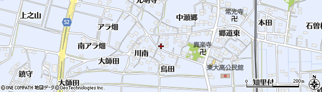 田中事務所周辺の地図