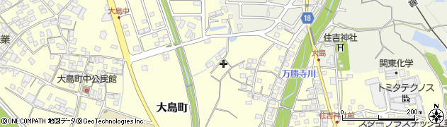 兵庫県小野市大島町1037周辺の地図