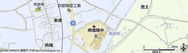 京都府城陽市観音堂（巽畑）周辺の地図