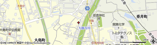 兵庫県小野市大島町1081周辺の地図