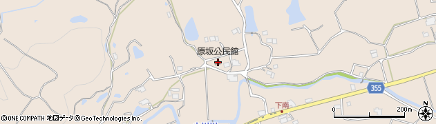 原坂公民館周辺の地図