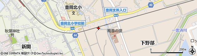 静岡県磐田市下野部243周辺の地図