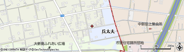 静岡県藤枝市与左衛門167周辺の地図