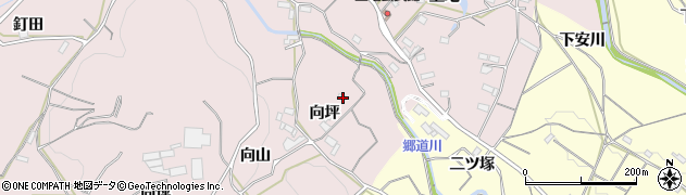 愛知県豊橋市石巻西川町向坪26周辺の地図
