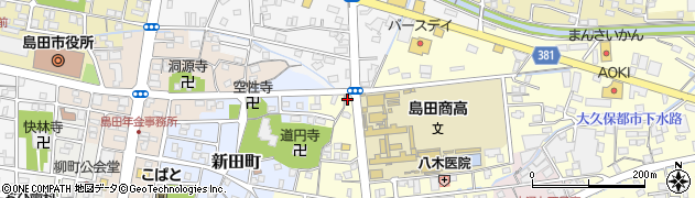 どんどん島田中央店周辺の地図