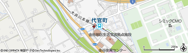 静岡県島田市金谷代官町3359周辺の地図