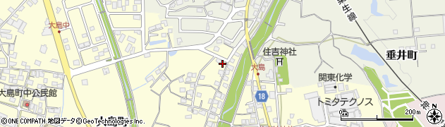 兵庫県小野市大島町1075周辺の地図