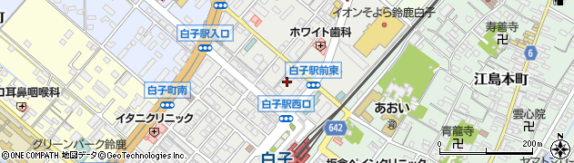 三重県鈴鹿市白子駅前15周辺の地図