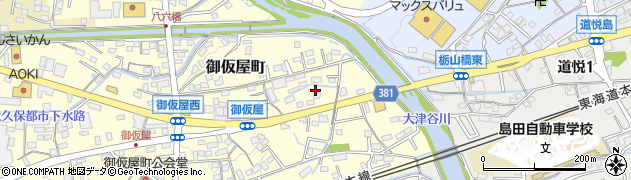 静岡県島田市御仮屋町8803周辺の地図