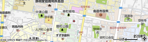 静岡県島田市幸町3周辺の地図