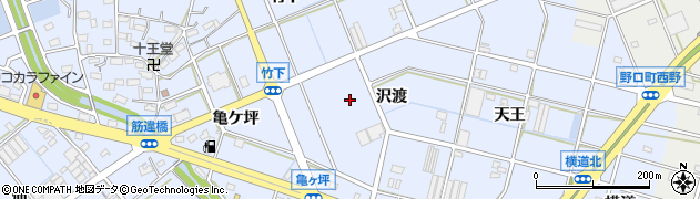 愛知県豊川市八幡町周辺の地図