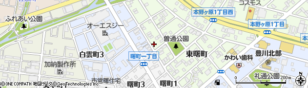 愛知県豊川市東曙町139周辺の地図