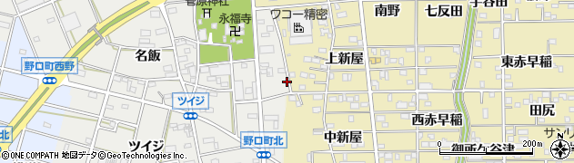 愛知県豊川市野口町長万周辺の地図