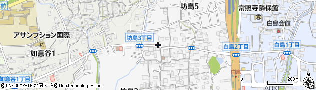坊島周辺の地図