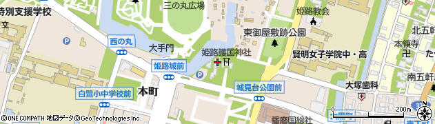兵庫県姫路市本町118周辺の地図