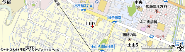 公文式　姫路土山教室周辺の地図