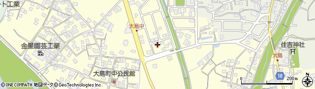 兵庫県小野市大島町1695周辺の地図