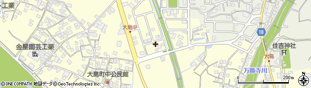 兵庫県小野市大島町1698周辺の地図