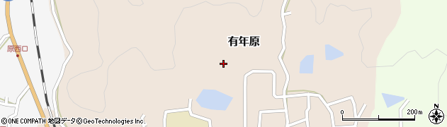 兵庫県赤穂市有年原718周辺の地図