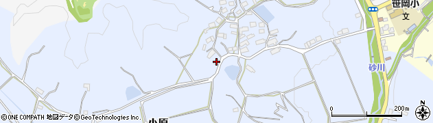 岡山県赤磐市小原519周辺の地図