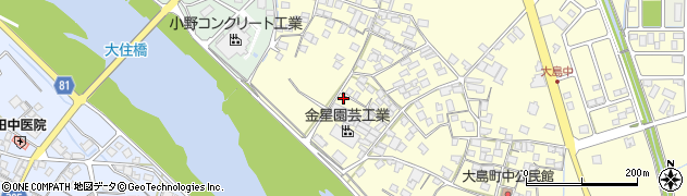 兵庫県小野市大島町740周辺の地図