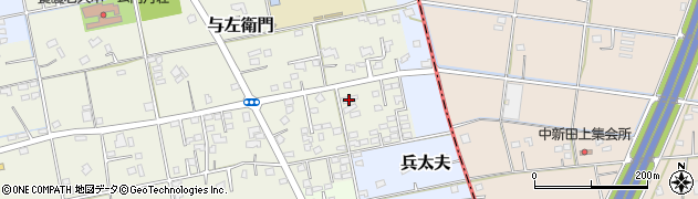 静岡県藤枝市与左衛門172周辺の地図