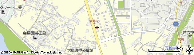 兵庫県小野市大島町1728-3周辺の地図