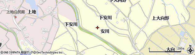 愛知県豊橋市石巻平野町（安川）周辺の地図