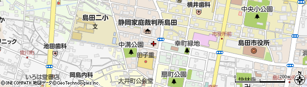 島田区検察庁周辺の地図