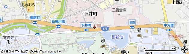 小原医院周辺の地図