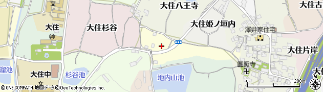 京都府京田辺市大住坂口周辺の地図