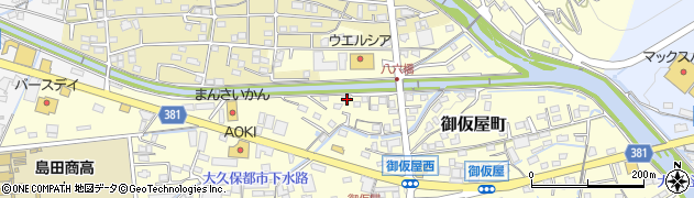 静岡県島田市御仮屋町9545周辺の地図