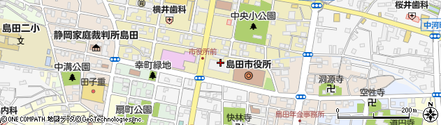 島田市役所行政経営部　人事課・人材育成・活用担当周辺の地図
