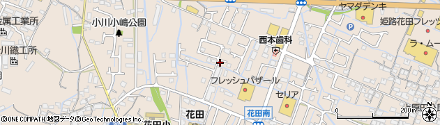 兵庫県姫路市花田町小川39周辺の地図